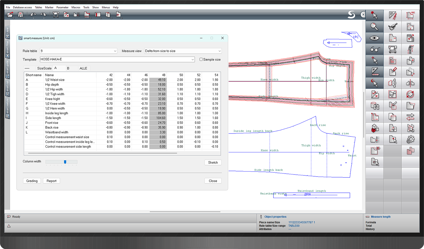 Smart.Measure quickly measure lines and curves