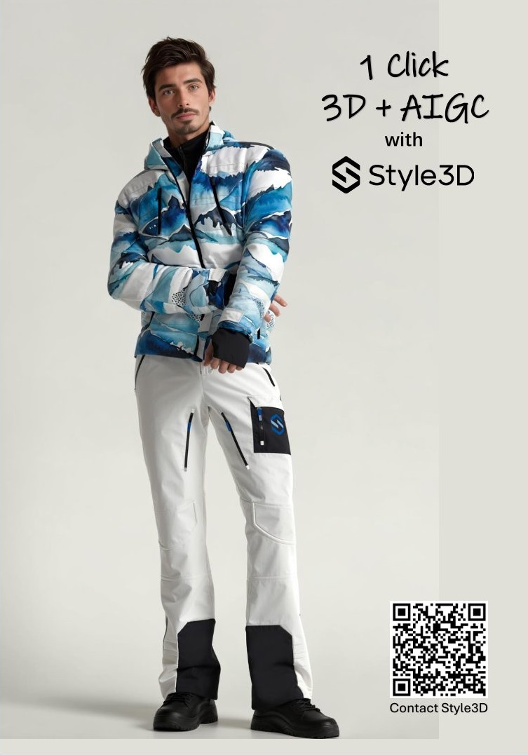 Man, wearing a ski outfit