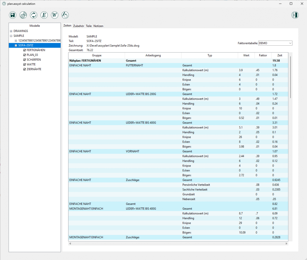 Plan.Assyst Highlights: Calculation of Time and Costs