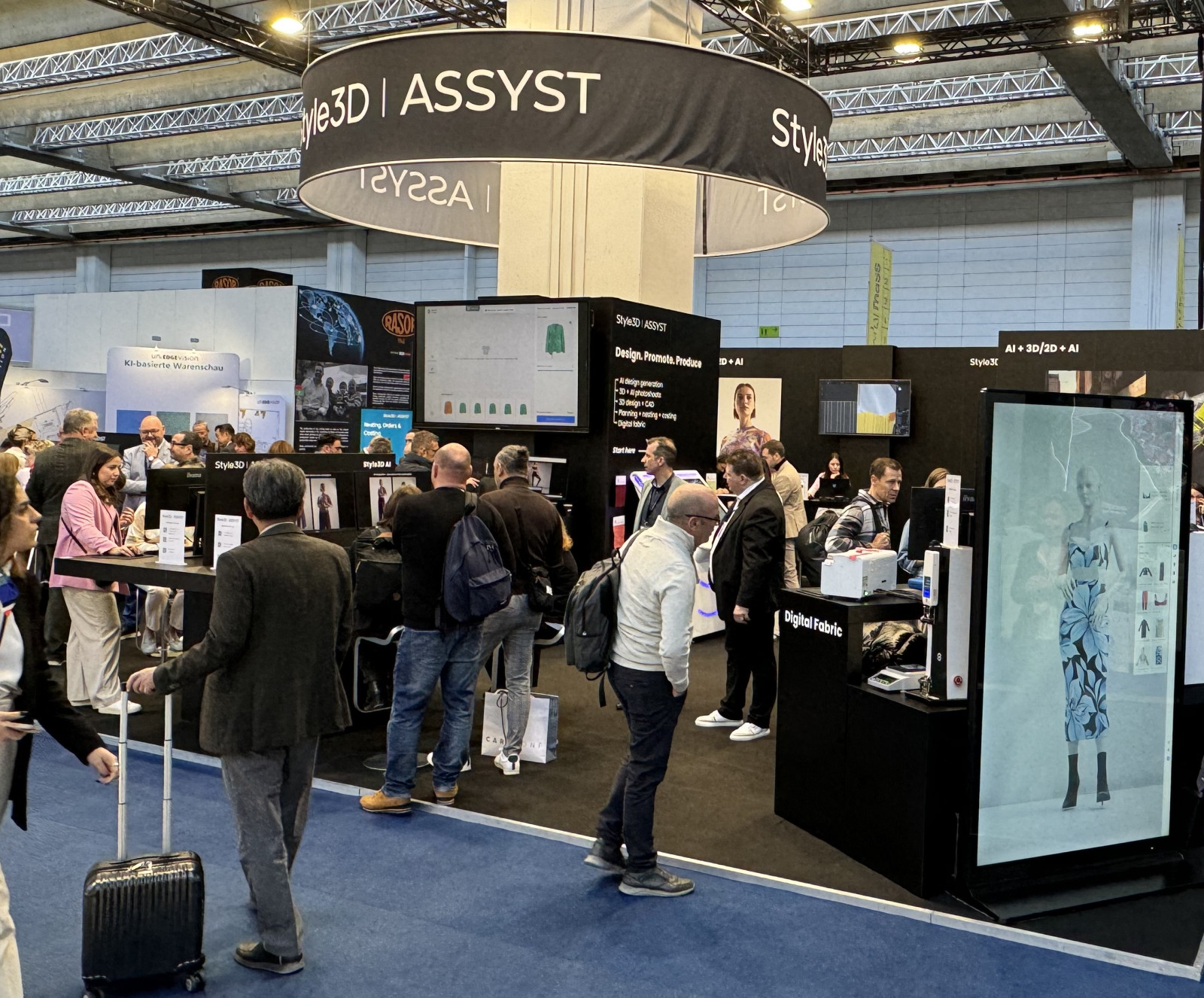 Style3D | ASSYST at Texprocess 2024 - our booth