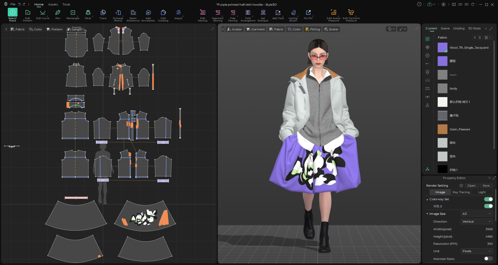 working with Style3D Studio