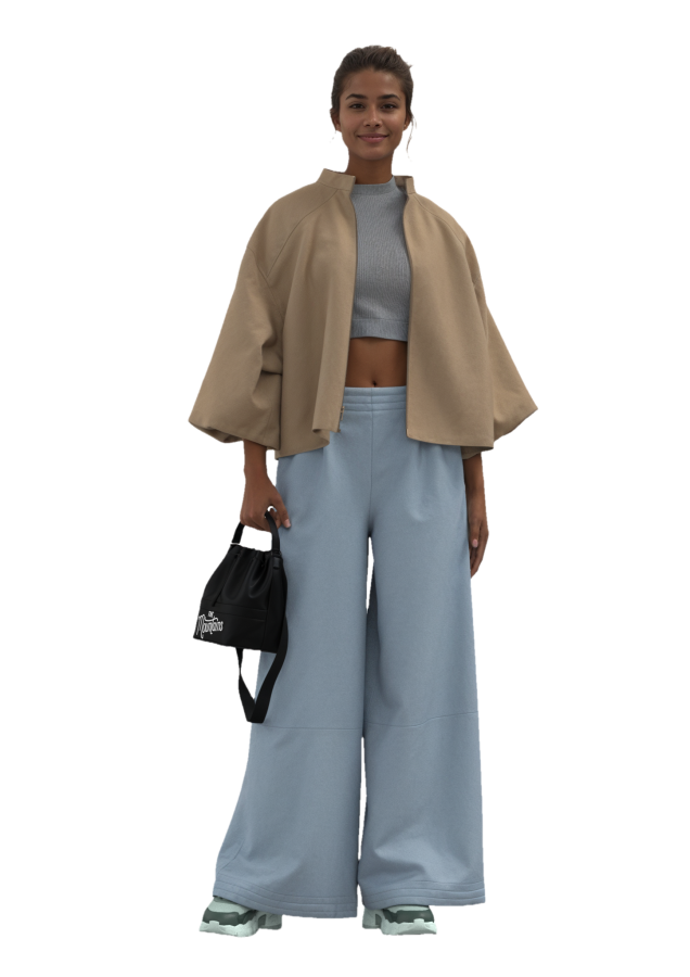 Advanced clothed avatar full-body shot